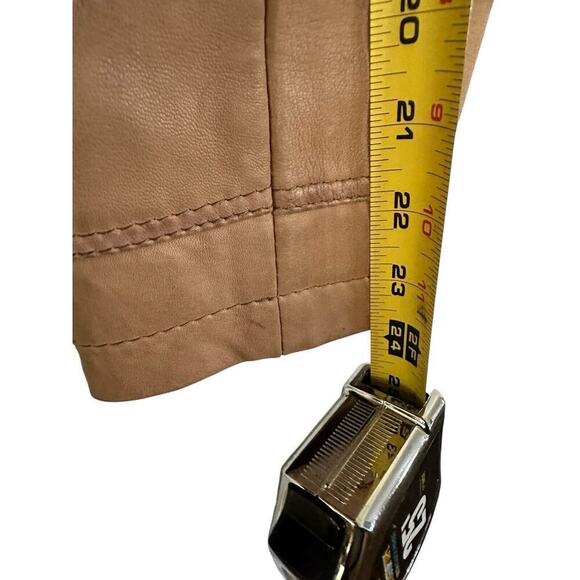 Wilson Tan Leather jackets women XS - Picture 9 of 12